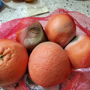 Gless Ranch - Bag grapefruits purchased two days ago - Farmers Market Near Me - Riverside, California