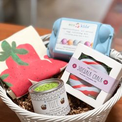Little Shop By The Sea - Easter kids basket. Gift Basket for Kids. Birthday Gifts for kids. Spring gift basket.