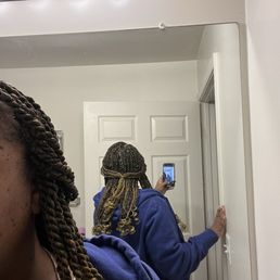 Finished product. Senegalese twists Finished product. Senegalese twists