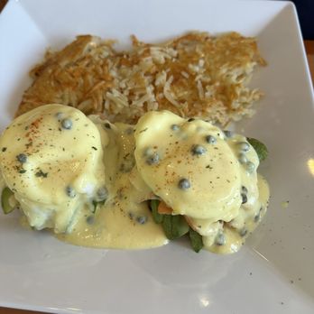 Yolk’s Corner - Salmon Eggs Benedict - Breakfast & Brunch Near Me - Algonquin, Illinois Yolk’s Corner - Salmon Eggs Benedict - Breakfast & Brunch Near Me - Algonquin, Illinois