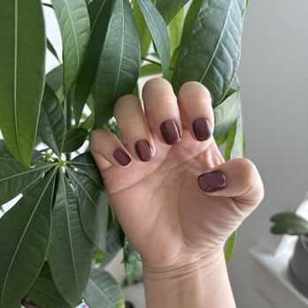 Milano Nail Spa Memorial - Gel builder with cat eye - Nail Salons Near Me - Houston, Texas