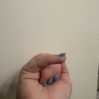 Dallas Nail Bar & Spa - Thick application of dip on my pinky nail. - Nail Salons Near Me - Dallas, Texas Dallas Nail Bar & Spa - Thick application of dip on my pinky nail. - Nail Salons Near Me - Dallas, Texas