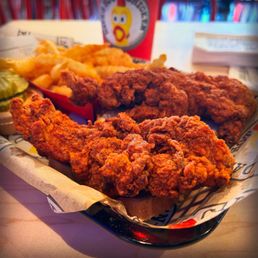 Leave you where I found you I figured you out  New Location  Extra Hot () 2 Tender Combo from #DavesHotChicken