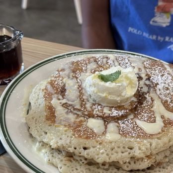 Madi - Blackberry Goat Cheese Pancakes - Breakfast & Brunch Near Me - San Diego, California Madi - Blackberry Goat Cheese Pancakes - Breakfast & Brunch Near Me - San Diego, California