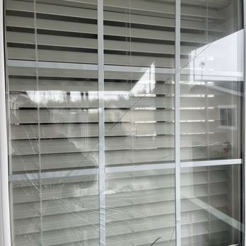 San Mateo Glass - San Mateo glass replace and repaired this window with exact double pane glass. Cheapest in the bay area and quality service. - Glass & Mirrors Near Me - San Carlos, California