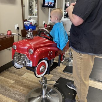 Jack & Jill's Children's salon - I really love how he acts so well in the chair. That's got so much to do with the person behind the scissors! We're grateful. - Hair Salons Near Me - Lacey, Washington Jack & Jill's Children's salon - I really love how he acts so well in the chair. That's got so much to do with the person behind the scissors! We're grateful. - Hair Salons Near Me - Lacey, Washington