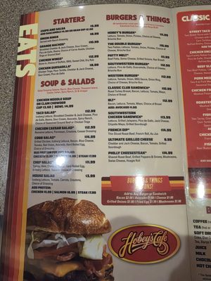 Menu photo 2 Hobey's Casino Sun Valley, NV Menu photo 2 Hobey's Casino Sun Valley, NV