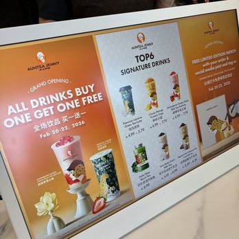 Auntea Jenny - Bubble Tea Near Me - Irvine, California