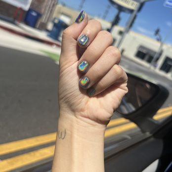 Tami's - Silver chrome - Nail Salons Near Me - Long Beach, California Tami's - Silver chrome - Nail Salons Near Me - Long Beach, California