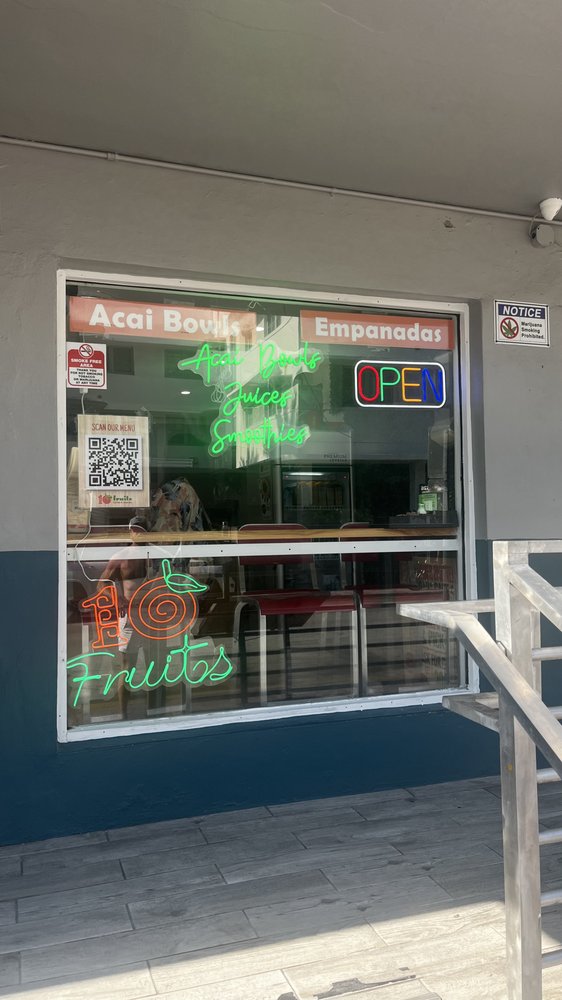 10 FRUITS 1059 Collins Ave, Miami Beach, Florida Juice Bars