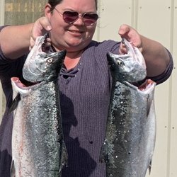 Charlton Deep Sea Charters - Me and my new fish friends!