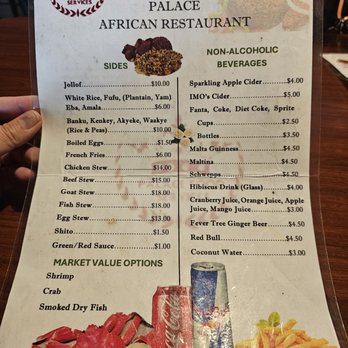 Palace Food Services - African Near Me - Sacramento, California