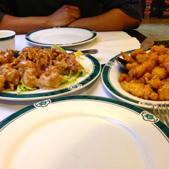 Ming's - Honey Walnut Prawns and Crispy Ginger Chicken - Chinese Near Me - Pleasant Hill, California