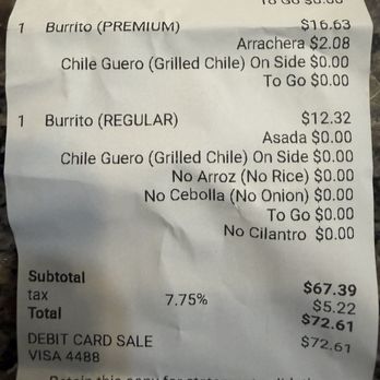 Tacos Los Cholos - Fullerton - I ordered a fucking burrito with no onions. - Tacos Near Me - Fullerton, California