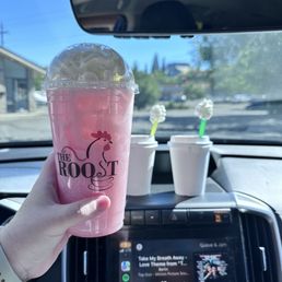 Strawberry Italian Soda, Steamer
