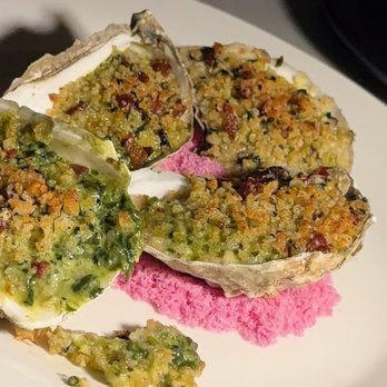 1928 Beacon Hill - Smoked oysters Rockefeller - American Near Me - Boston, Massachusetts
