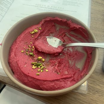 Ammatoli - Roasted Beets Hummus Mezza - Mediterranean Near Me - Long Beach, California Ammatoli - Roasted Beets Hummus Mezza - Mediterranean Near Me - Long Beach, California