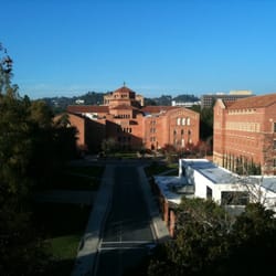 Math Sciences Roof - View of Powell Library
