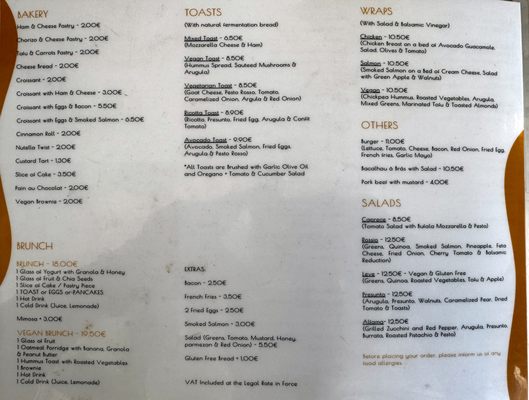 Menu photo 2 LEVE Food for All Lisbon, 11