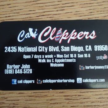 Cali Clippers - Best barber on the west coast - Barbers Near Me - National City, California Cali Clippers - Best barber on the west coast - Barbers Near Me - National City, California