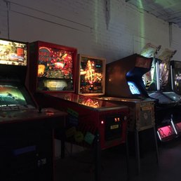Some of the awesome arcade games and pinball machines