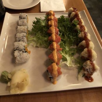 Sushi Ukai - Sweet Potato Roll, Sexy Mexican and Godzilla Roll - Sushi Bars Near Me - La Grange, Illinois Sushi Ukai - Sweet Potato Roll, Sexy Mexican and Godzilla Roll - Sushi Bars Near Me - La Grange, Illinois