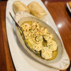 The Club Car Restaurant & Lounge - Boursin Stuffed Mushrooms