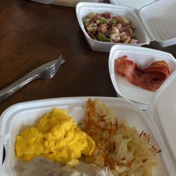 The Southern Cafe - The B&G, Add the "E" The Nasty Biscuit Corned Beef Hash Hickory Smoked Bacon - Southern Near Me - Roselle, Illinois The Southern Cafe - The B&G, Add the "E" The Nasty Biscuit Corned Beef Hash Hickory Smoked Bacon - Southern Near Me - Roselle, Illinois