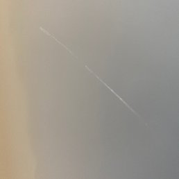 Scratch on cabinet