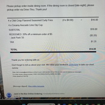 Jack in the Box - The credit charge and refused to credit - Fast Food Near Me - Hacienda Heights, California Jack in the Box - The credit charge and refused to credit - Fast Food Near Me - Hacienda Heights, California