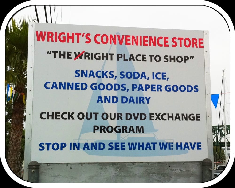 Wright's Convenience Store Logo