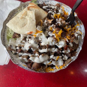 The Halal Guys - Beef Gyro Platter - Halal Near Me - San Jose, California The Halal Guys - Beef Gyro Platter - Halal Near Me - San Jose, California