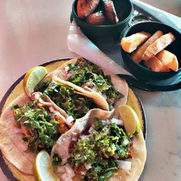 TACOS Plantains Yuca TACOS Plantains Yuca