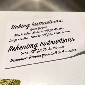 Maui Pie - Baking instructions - VN - Bakeries Near Me - Kihei, Hawaii