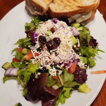 Panini Kabob Grill - Steak Panini w/Mediterranean salad - Middle Eastern Near Me - Cerritos, California