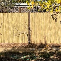 Alejandro built this bamboo enclosure for us. Alejandro built this bamboo enclosure for us.