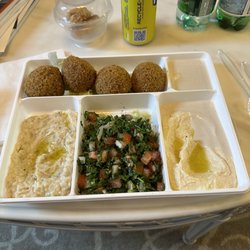 La Galette du Liban - Vegetarian Platter.