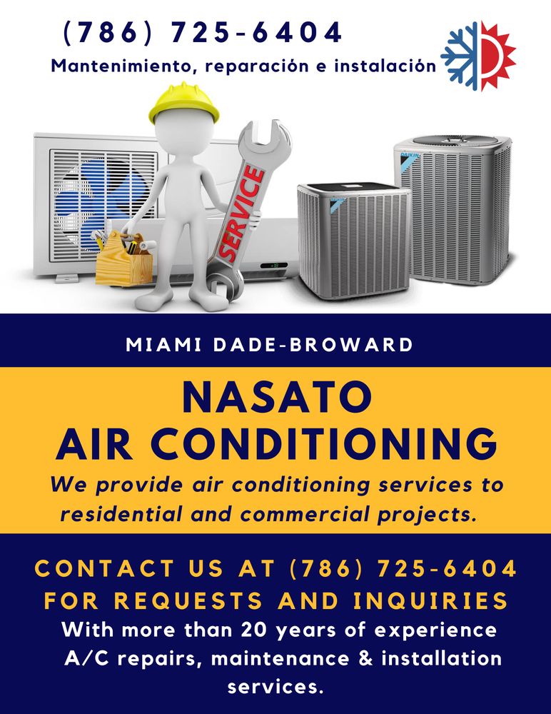 NASATO AIR CONDITIONING Doral, FL Yelp