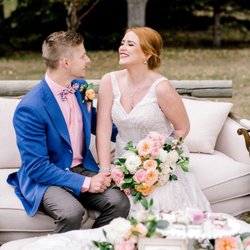 Creative Edge Flowers - Bridal bouquet Calgary wedding flowers bride