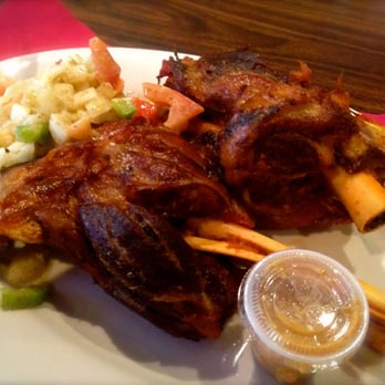 La Savane D'Afrique - Gigot (Lamb shank) - African Near Me - New York, New York La Savane D'Afrique - Gigot (Lamb shank) - African Near Me - New York, New York