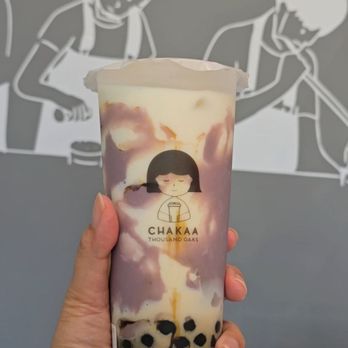 Chakaa Tea Cafe - Taro milk tea - Bubble Tea Near Me - Thousand Oaks, California