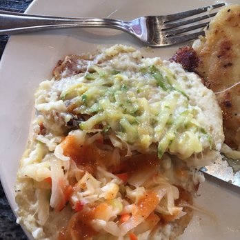Pupusería El Pulgarcito - Zucchini Pupusa - Latin American Near Me - Rosarito, BCN