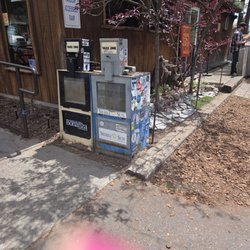 Newspaper stand
