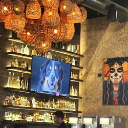 Las Mesas Mexican Cantina - The lovely huge bar