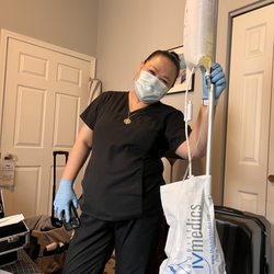 Mobile IV Medics - Chicago - My wonderful nurse Dearly took great care of me.