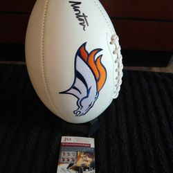 Colorado's Finest - DENVER BRONCO AUTOGRAPHED CRAIG MORTON