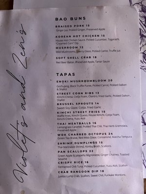 Menu photo 5 Violet’s & Zen’s Wilton Manors, FL