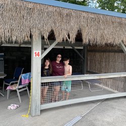 Zoom Flume Water Park - Cabana 14 lower level by the wave pool