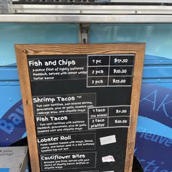 Ad Mare Seafood - Menu and lobsters