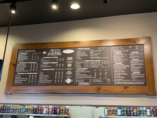 Menu photo 1 Brewed Awakenings Coffee Roasters Sunriver, OR